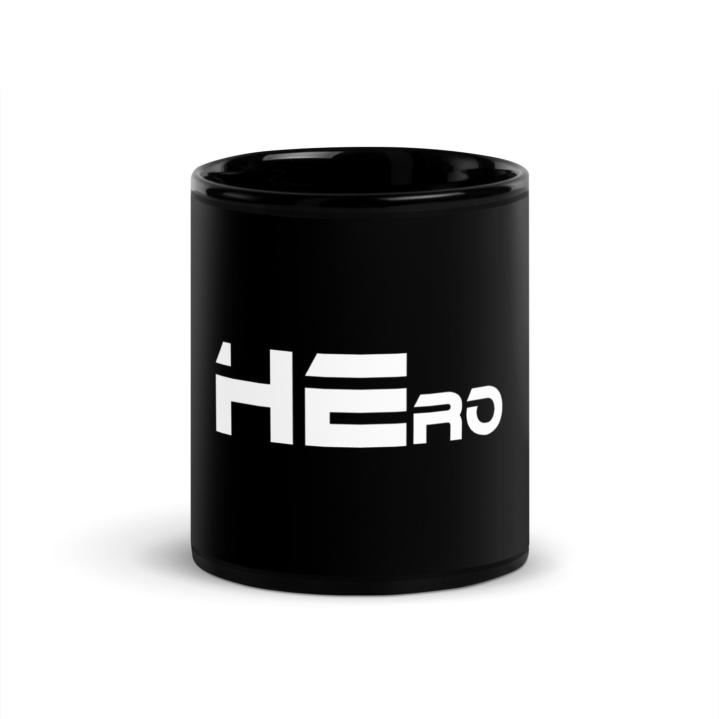 HEro Black Glossy Mug