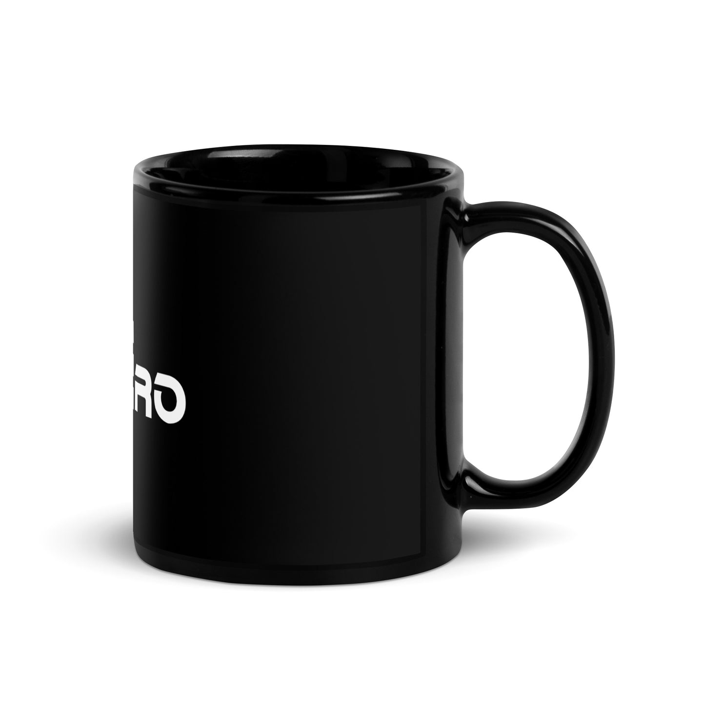 HEro Black Glossy Mug