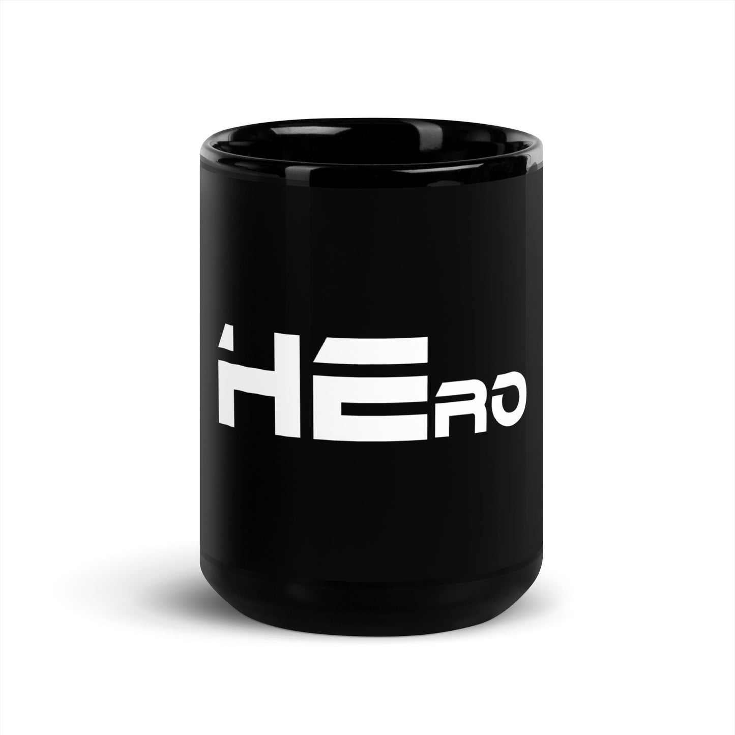 HEro Black Glossy Mug