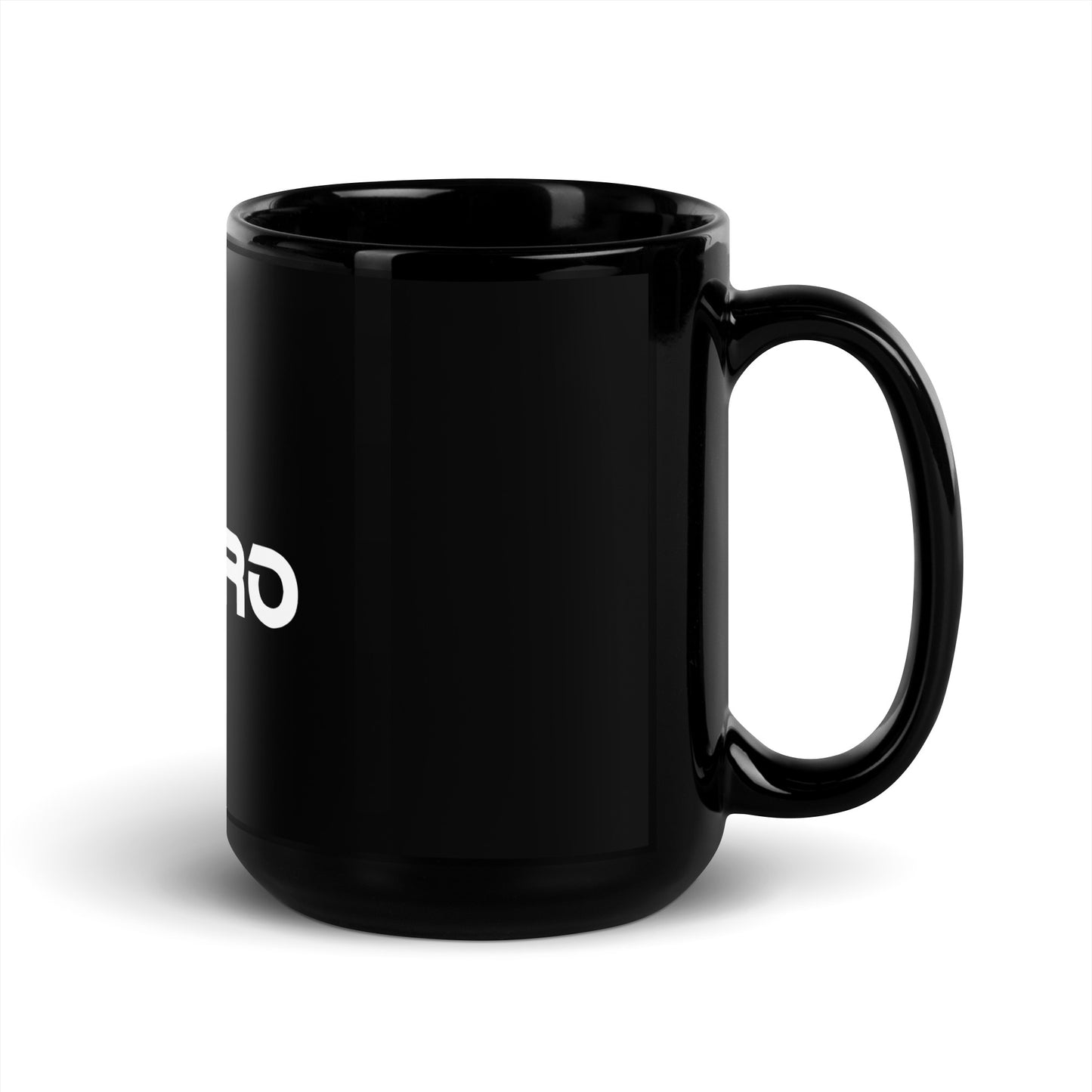 HEro Black Glossy Mug